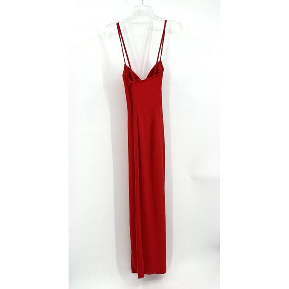 Cache Red Maxi Dress - Picture 6 of 9